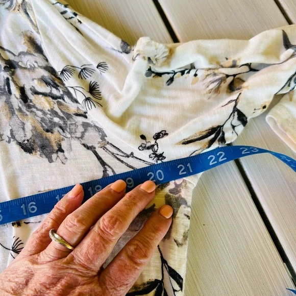 White House Black Market long sleeve shirt Sz XL - Picture 7 of 8